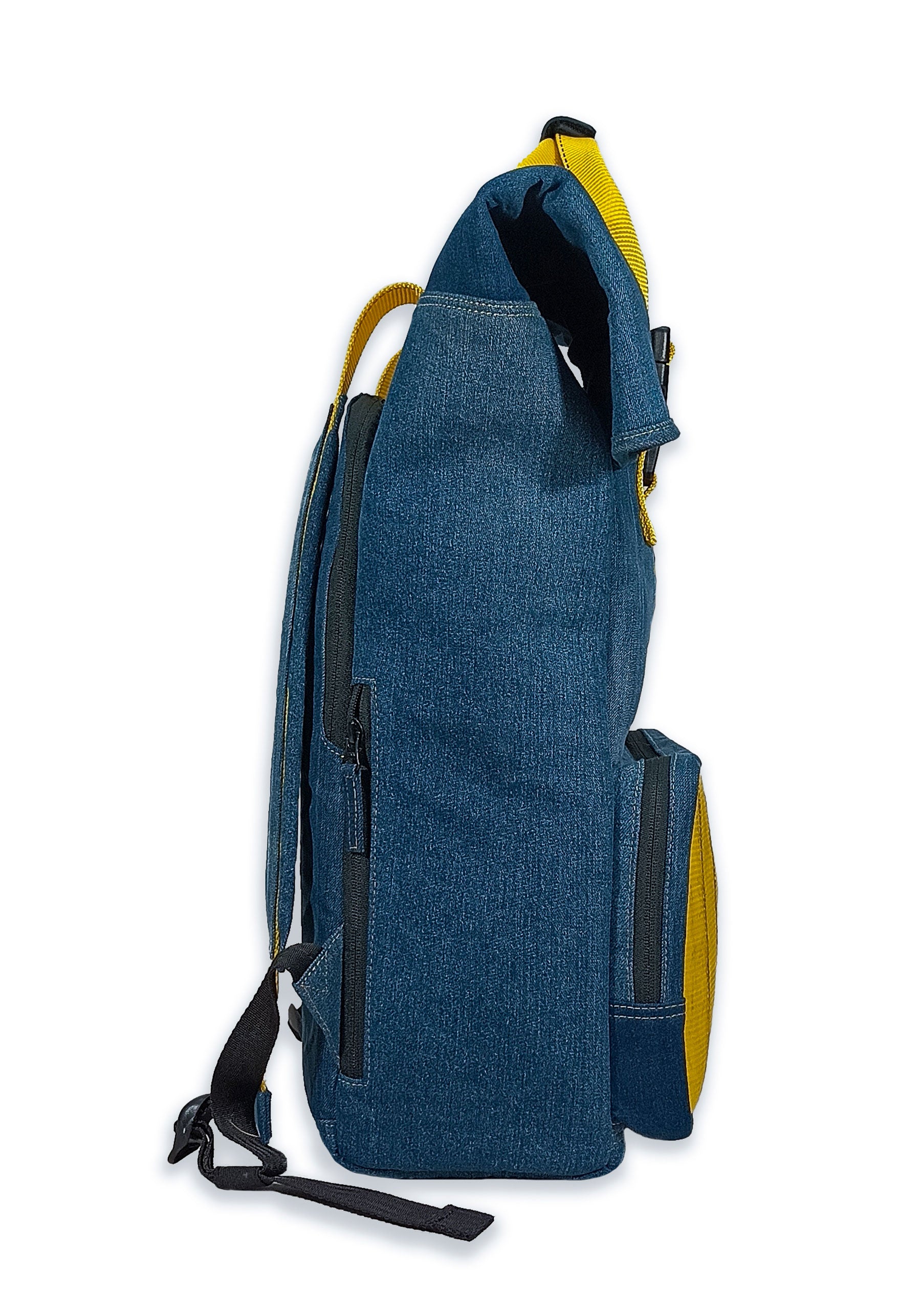 Benji ReDenim 15" Rolltop Backpack