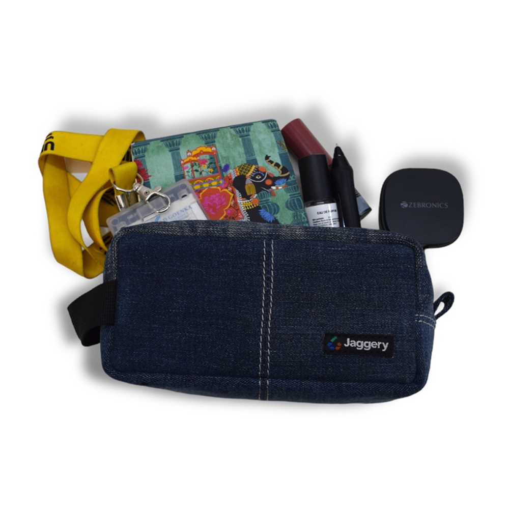 ReDenim Upcycled Dopp Kit