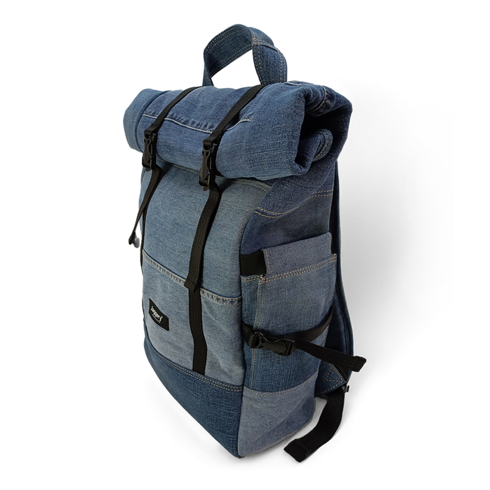 ReDenim Upcycled EPR Rolltop Backpack
