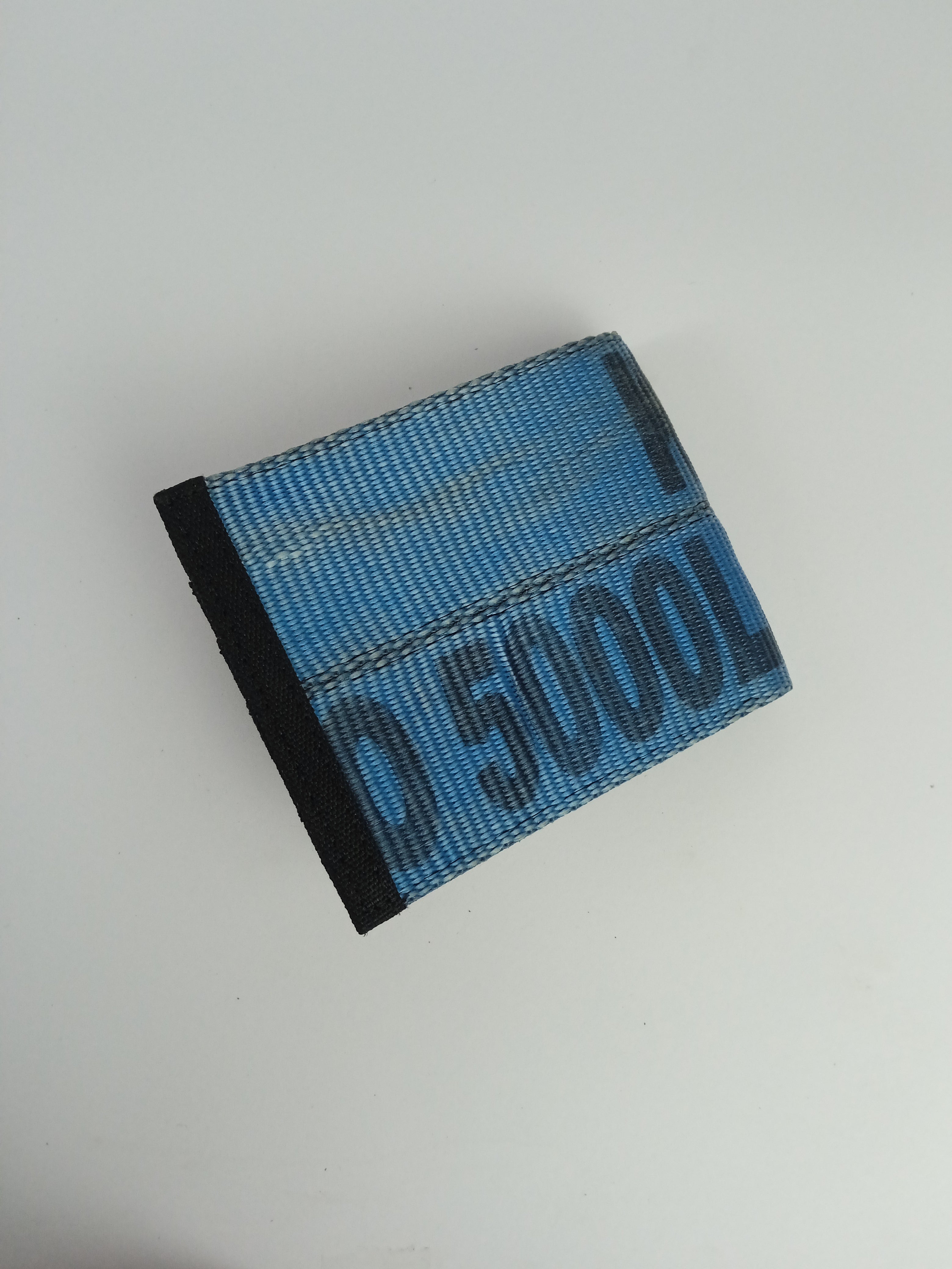 Wallet in Blue Ex-Cargo Belts