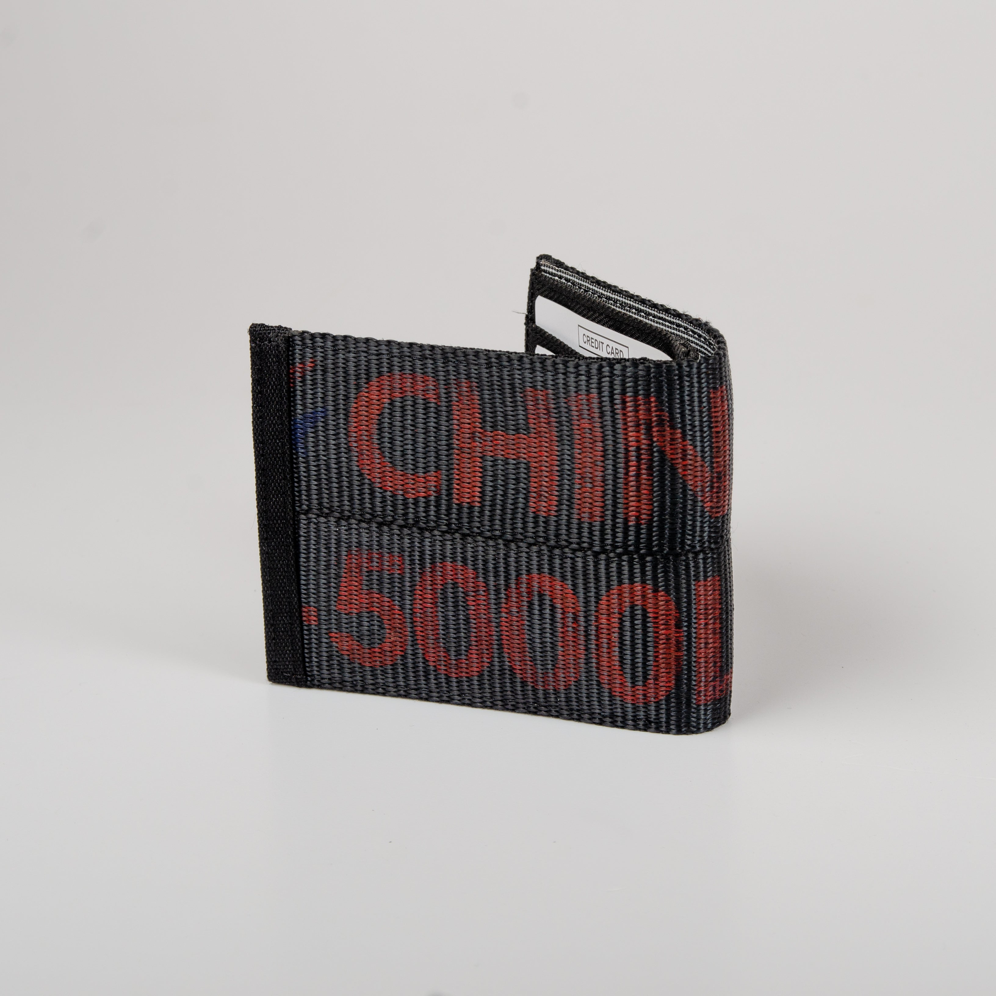 Wallet in Black Ex-Cargo Belts