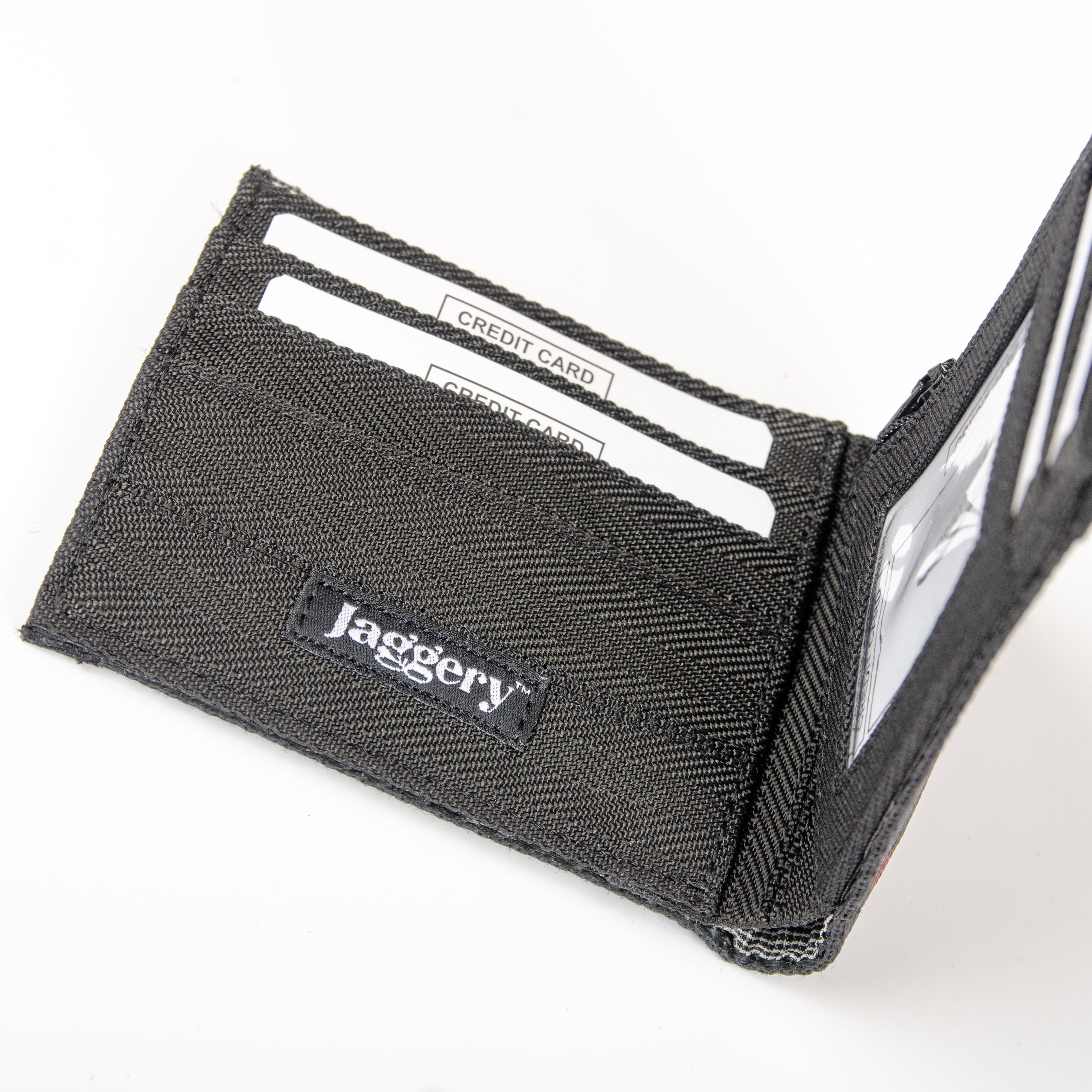 Wallet in Black Ex-Cargo Belts