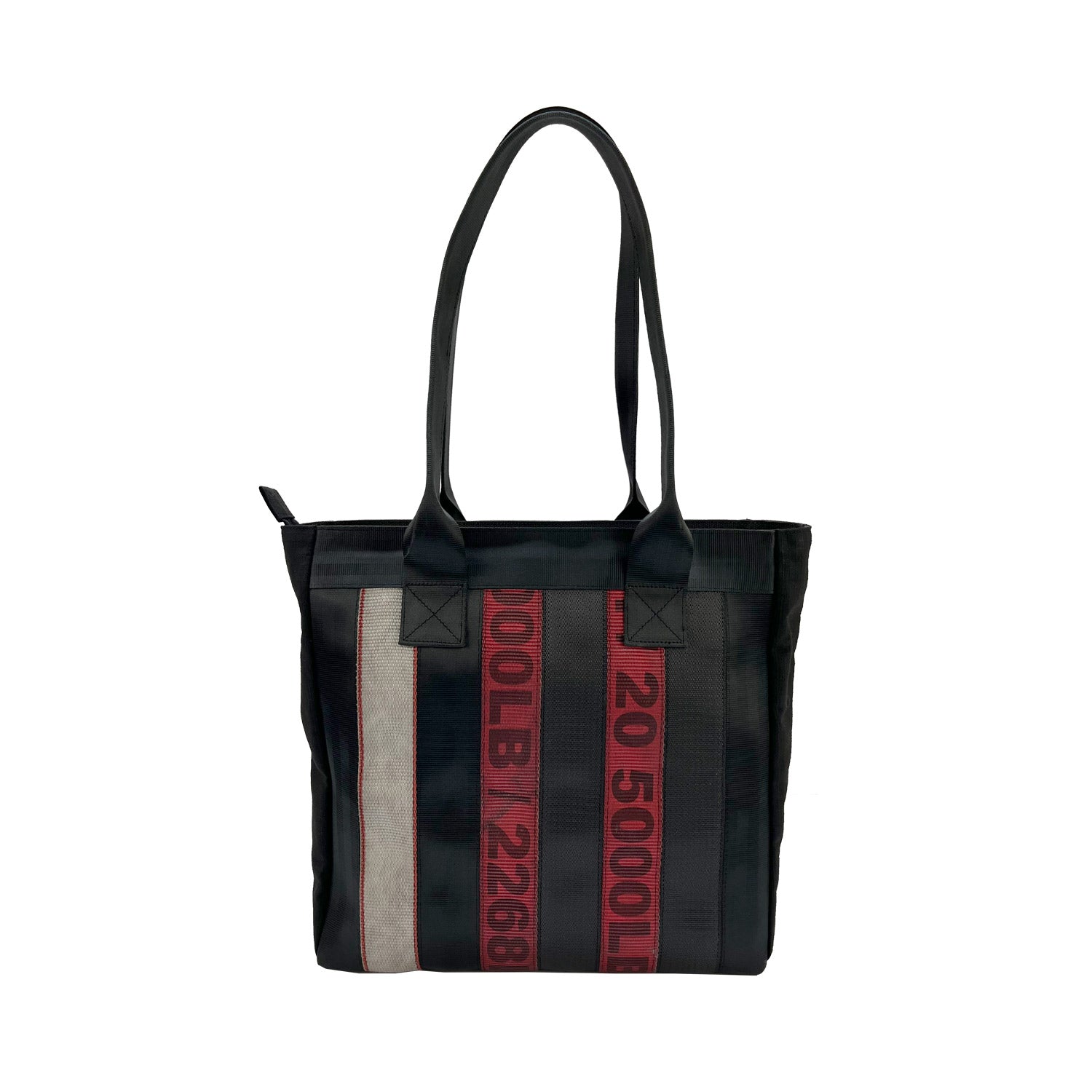 Museum of Fade Marlini Tote Bag in Ex-Cargo Belts & Rescued Car Seat Belts