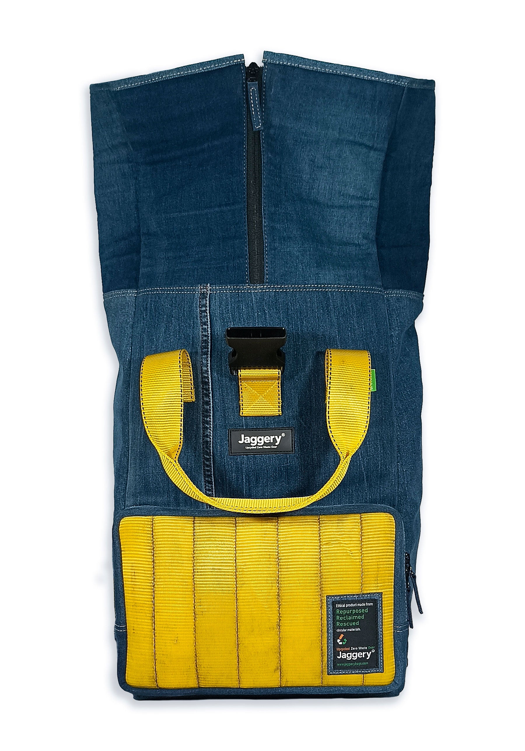 Benji ReDenim 15" Rolltop Backpack