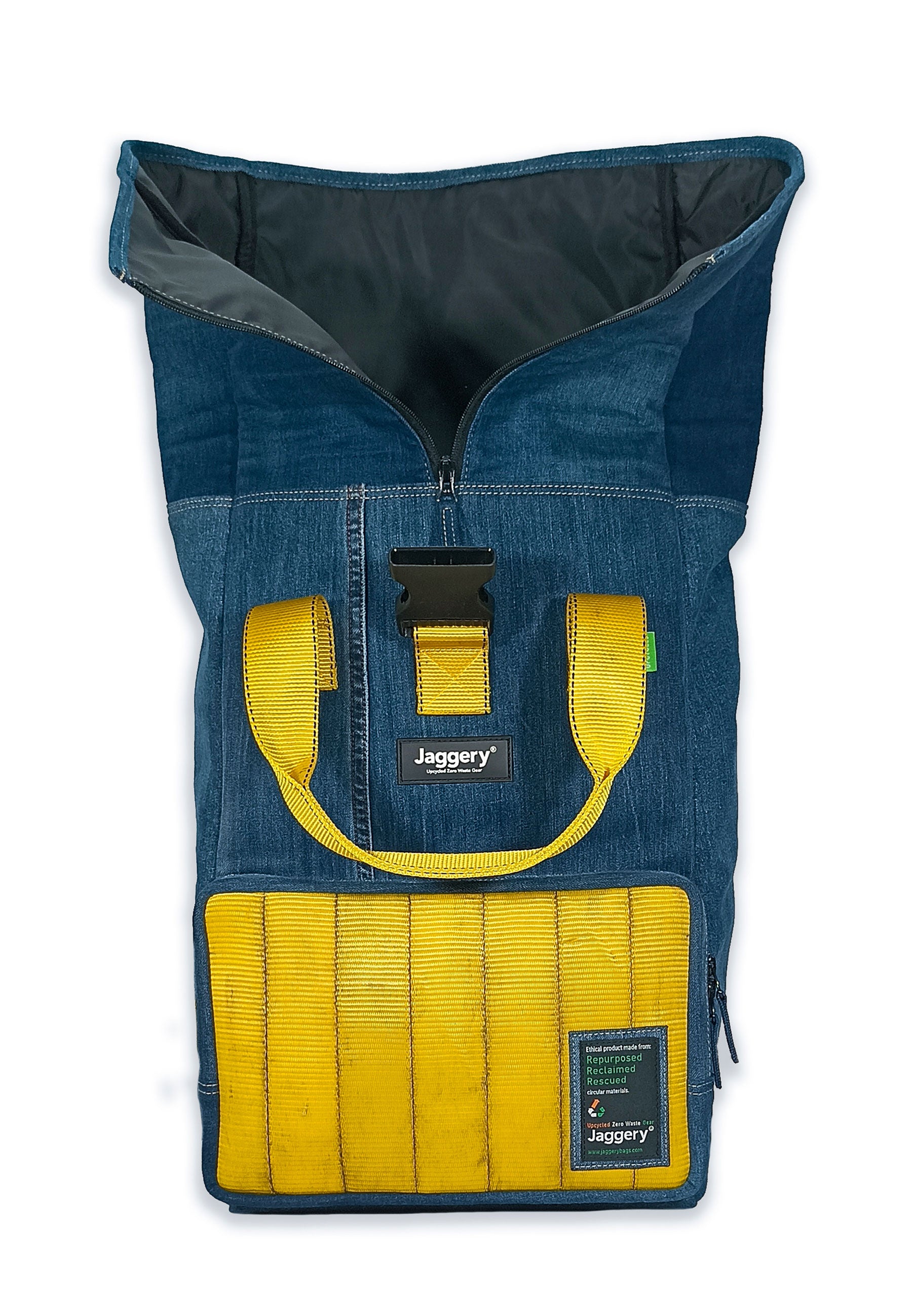 Benji ReDenim 15" Rolltop Backpack