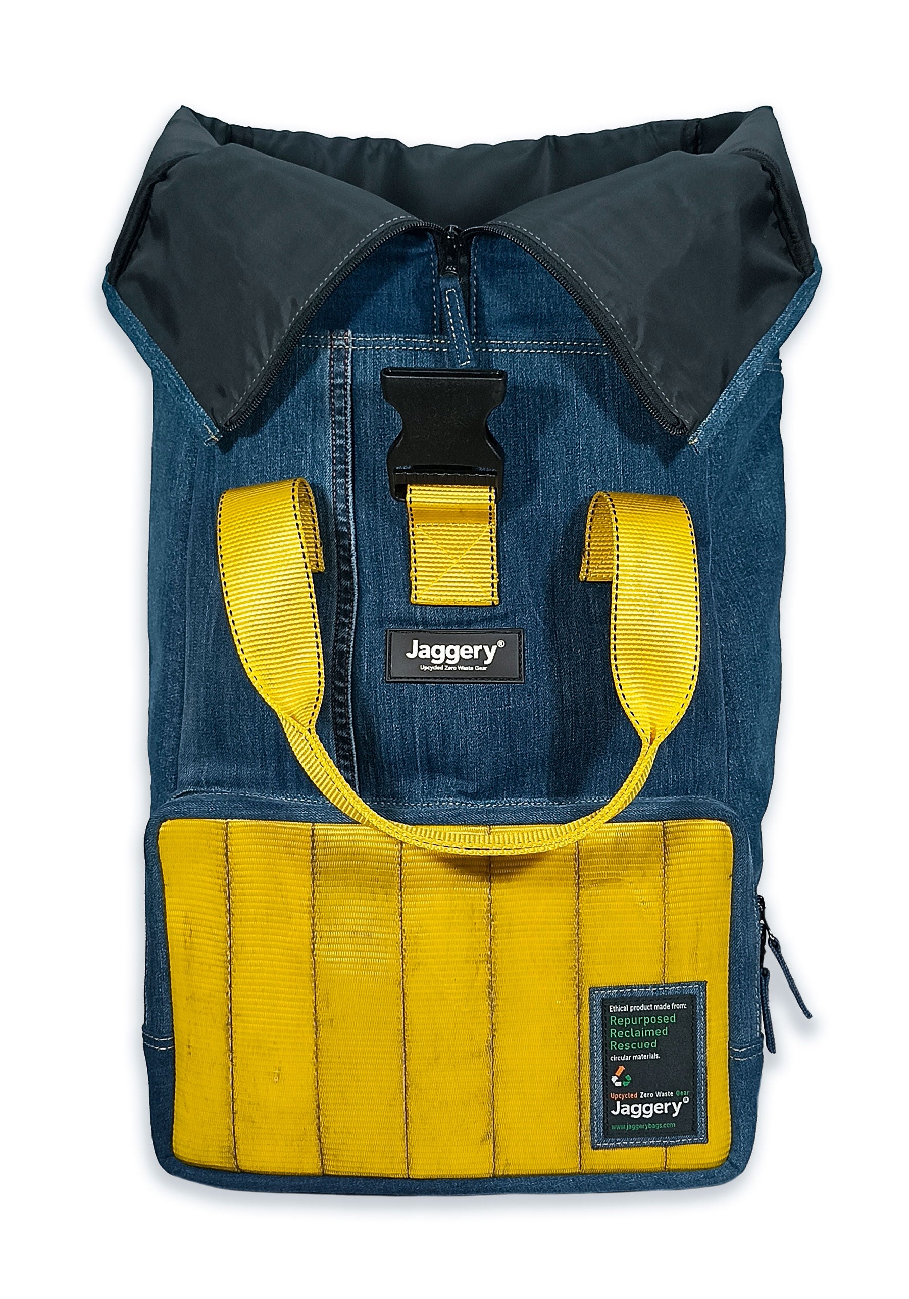 Benji ReDenim 15" Rolltop Backpack