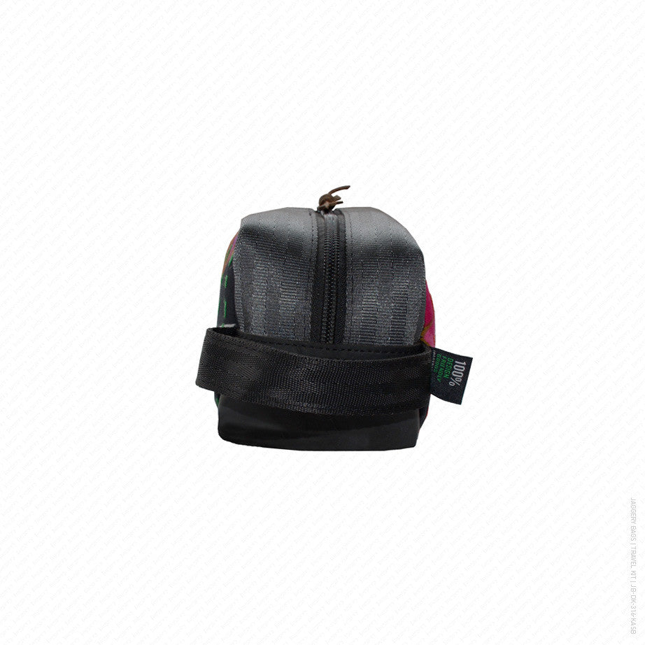 Travel Kit in Kantha Embroidery & Seat Belt