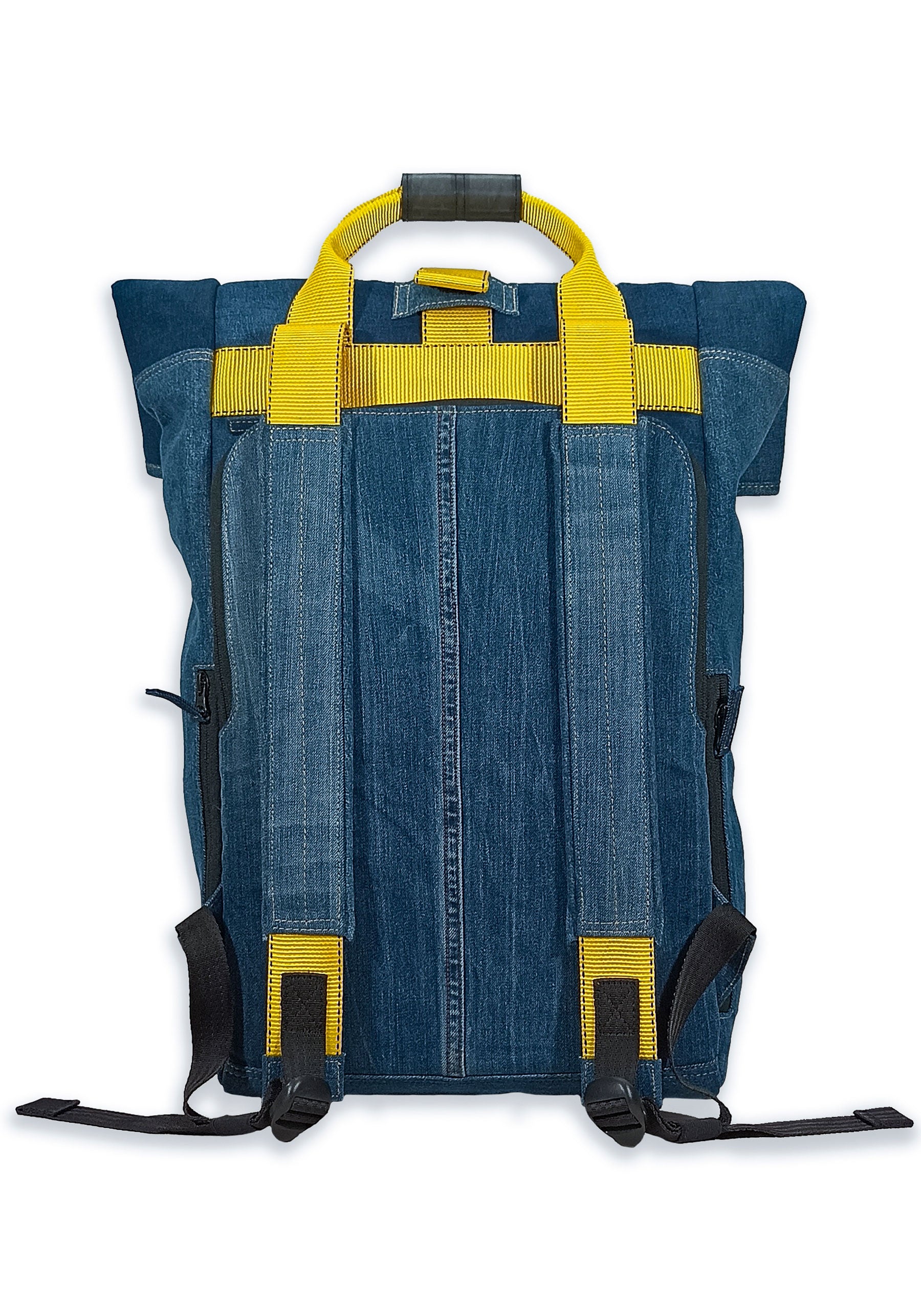 Benji ReDenim 15" Rolltop Backpack
