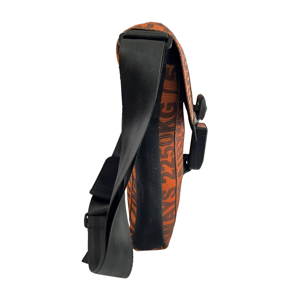 Serially Circular Freelancer's Satchel in Ex-British Cargo Belts