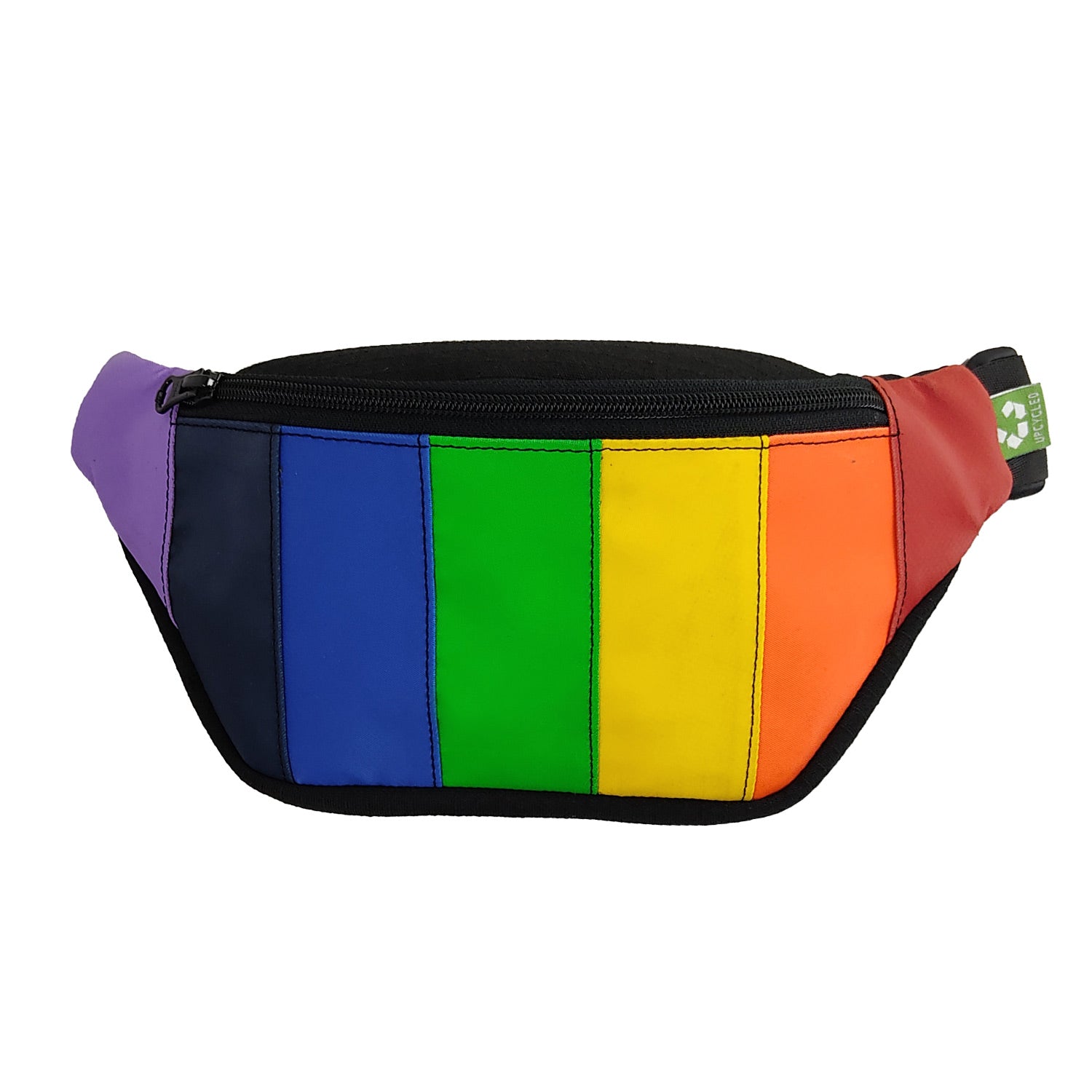 Pride Crossbody Pack in Ex-Bouncy Castle and Rescued Car Seat Belts