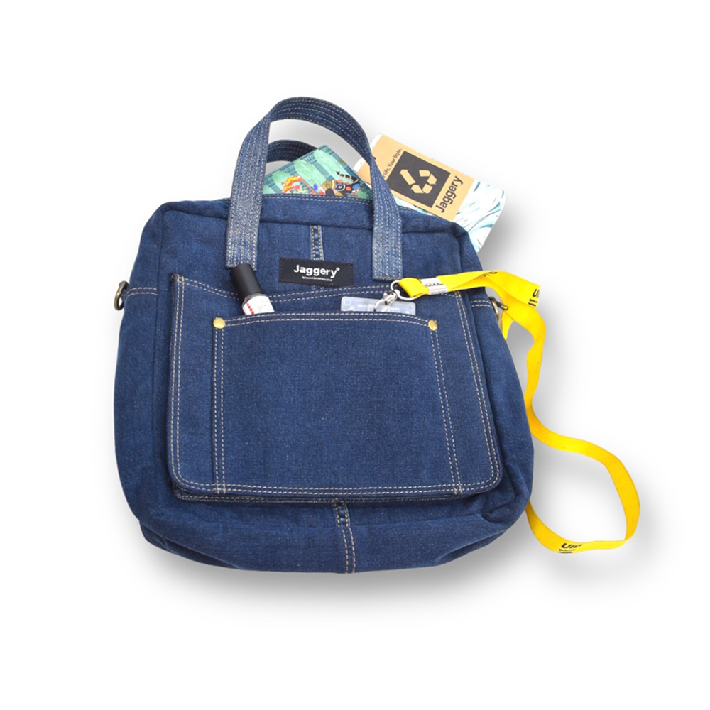 ReDenim Upcycled Daily Jaunt Bag