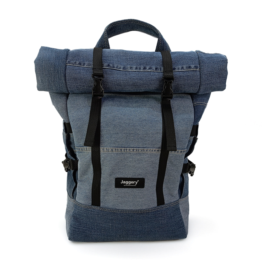 ReDenim Upcycled EPR Rolltop Backpack