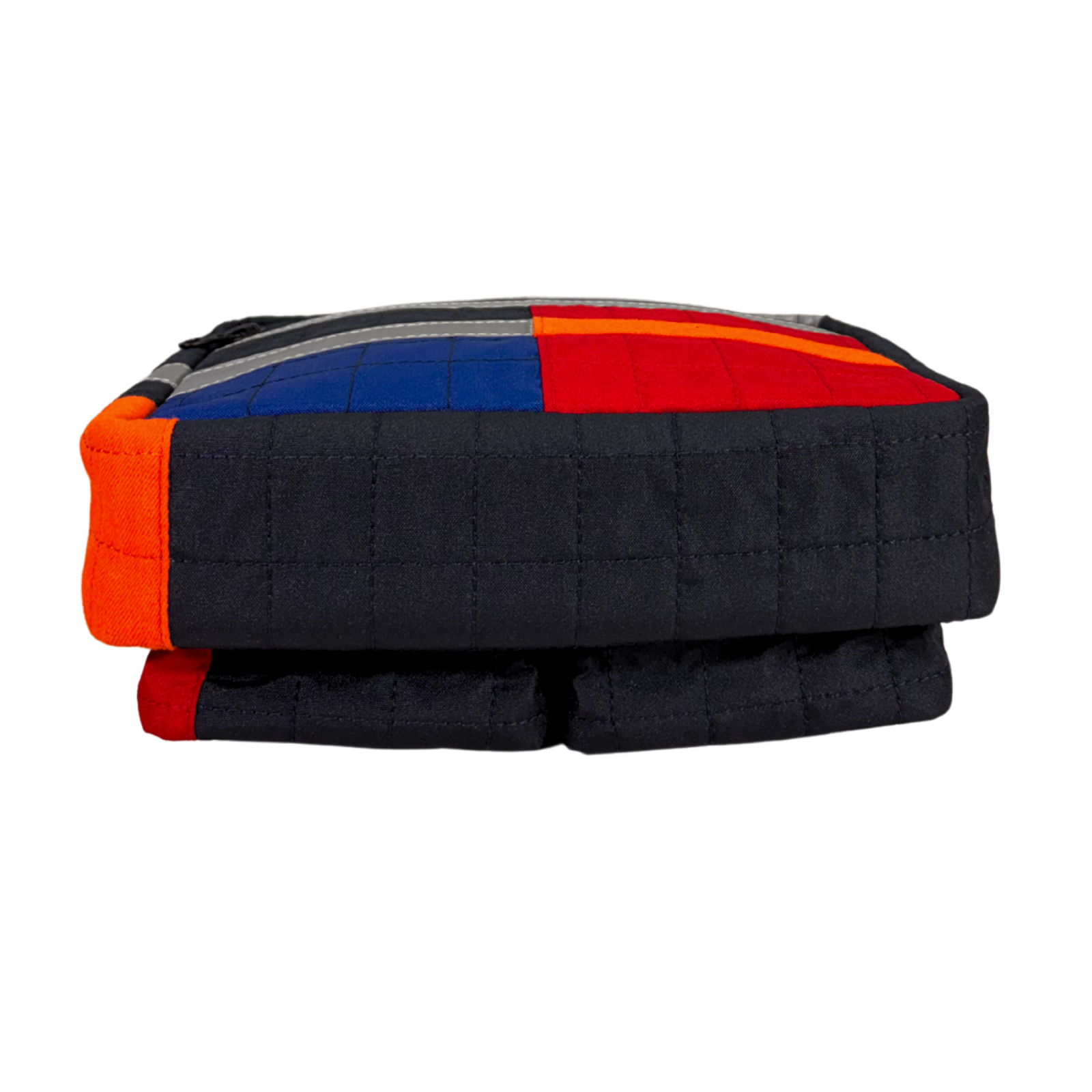 Founders Bag Quilted Red Blue