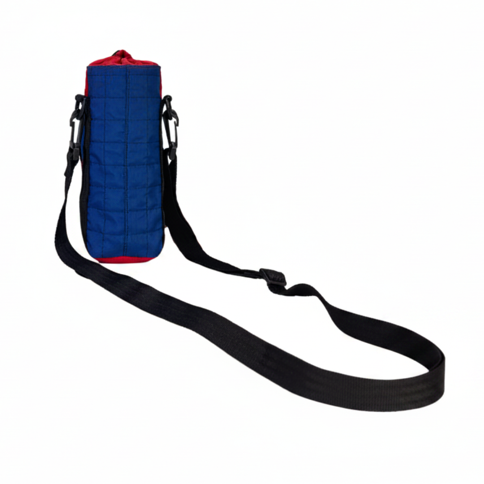 Dost Bottle Bag Quilted Red Blue