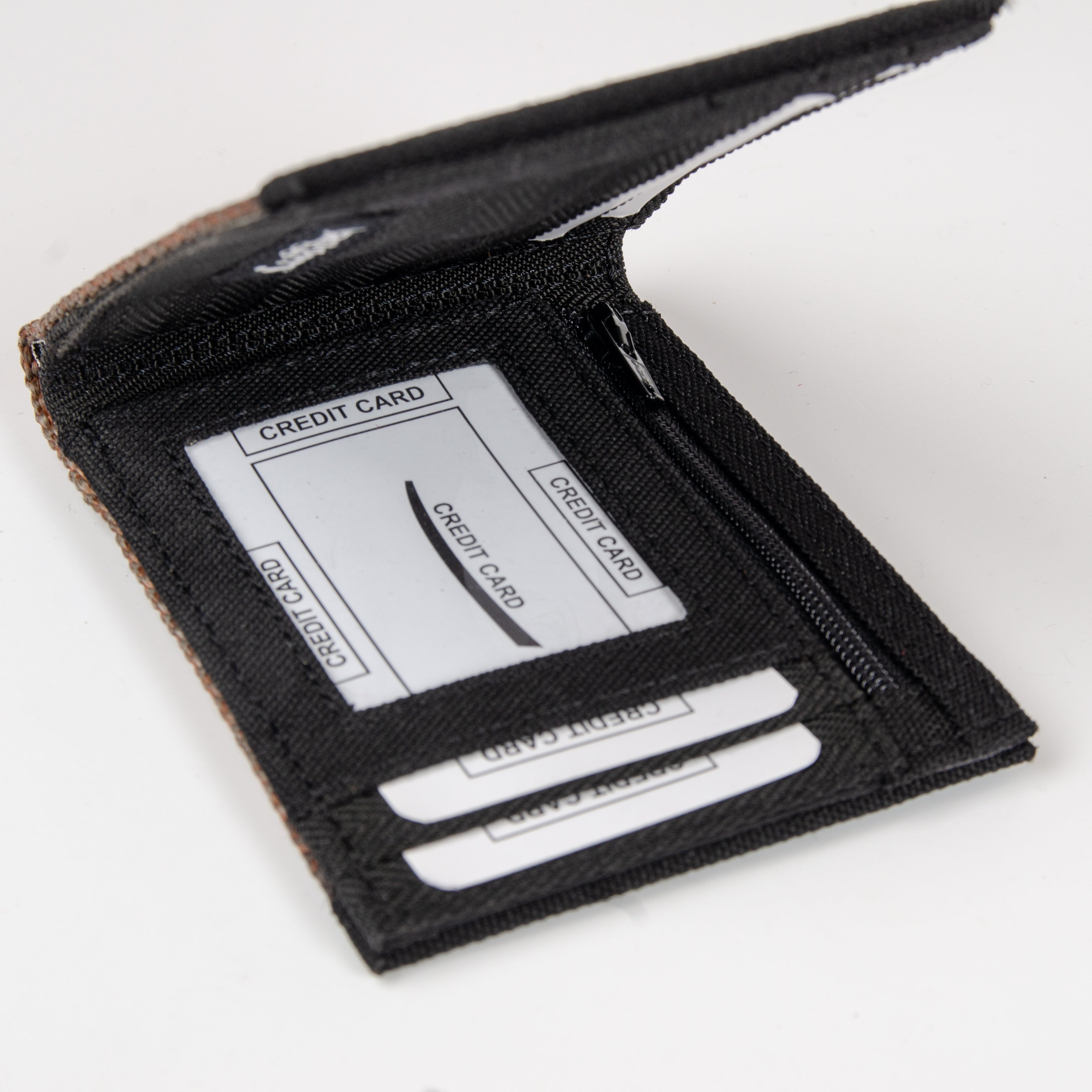 Wallet in Black Ex-Cargo Belts