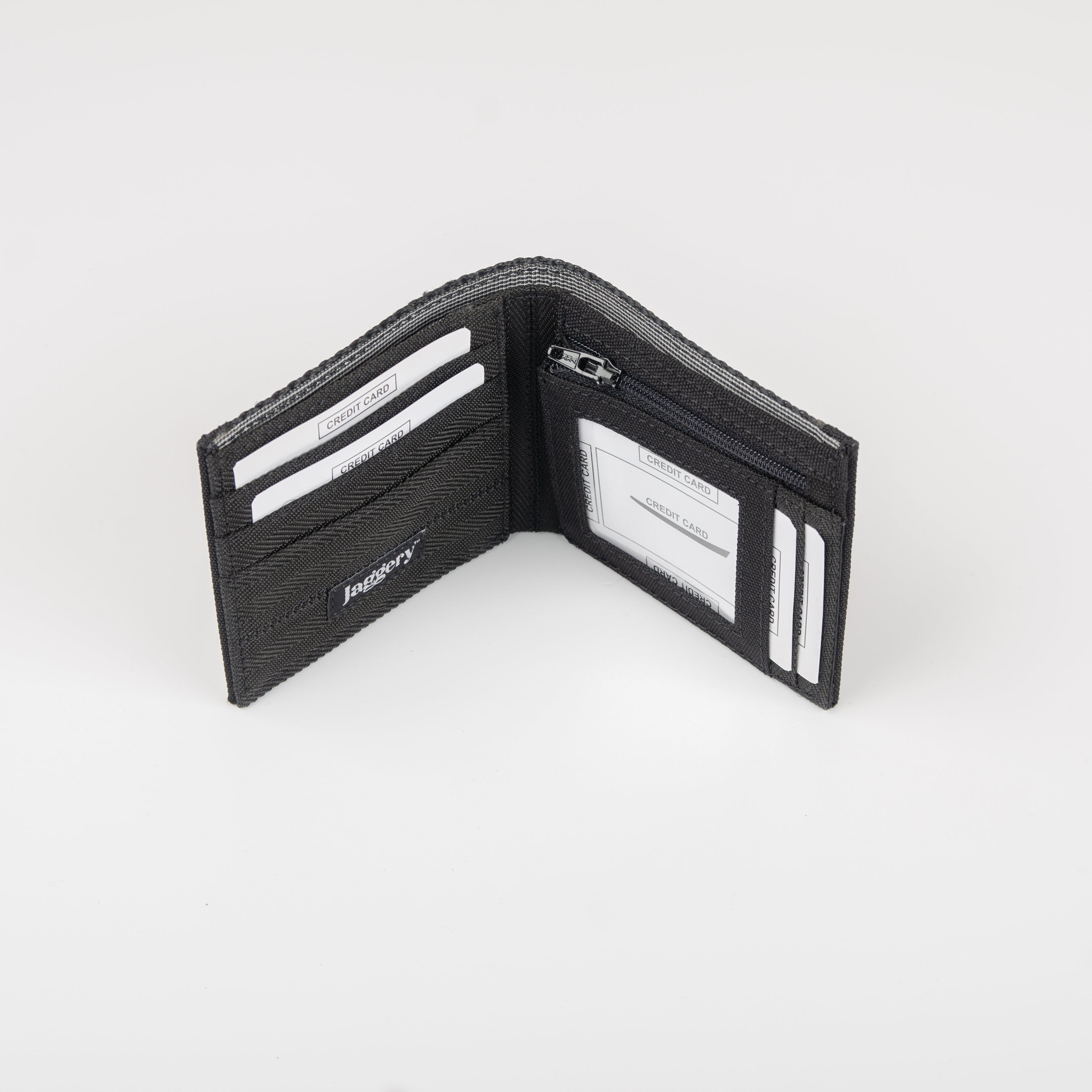 Wallet in Black Ex-Cargo Belts