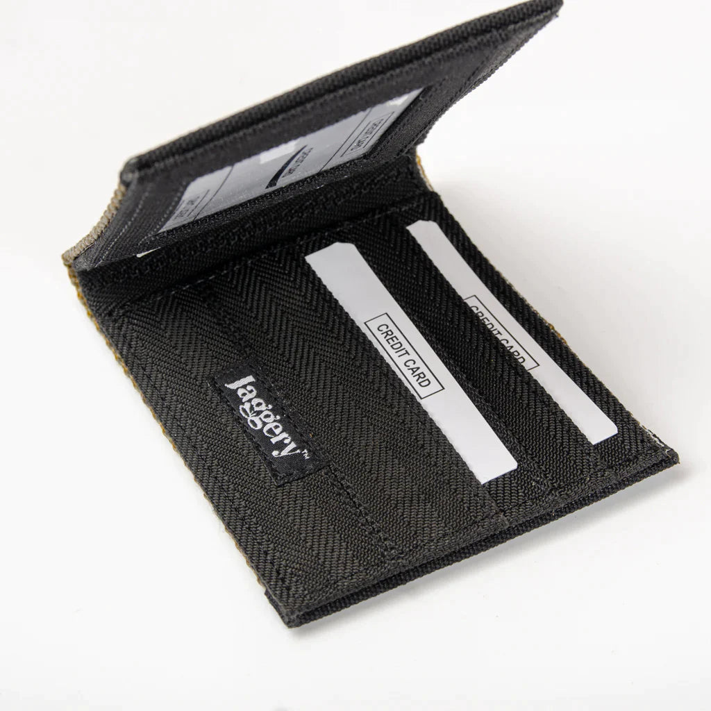 Wallet in White Ex-Cargo Belts