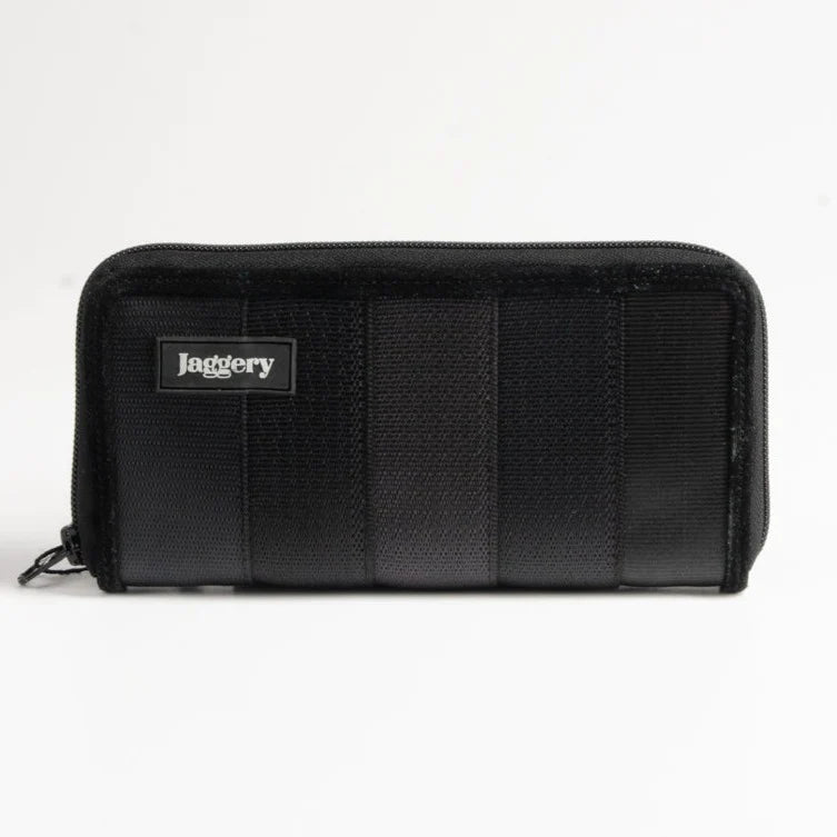 Noir Unisex Wallet in Seat Belts