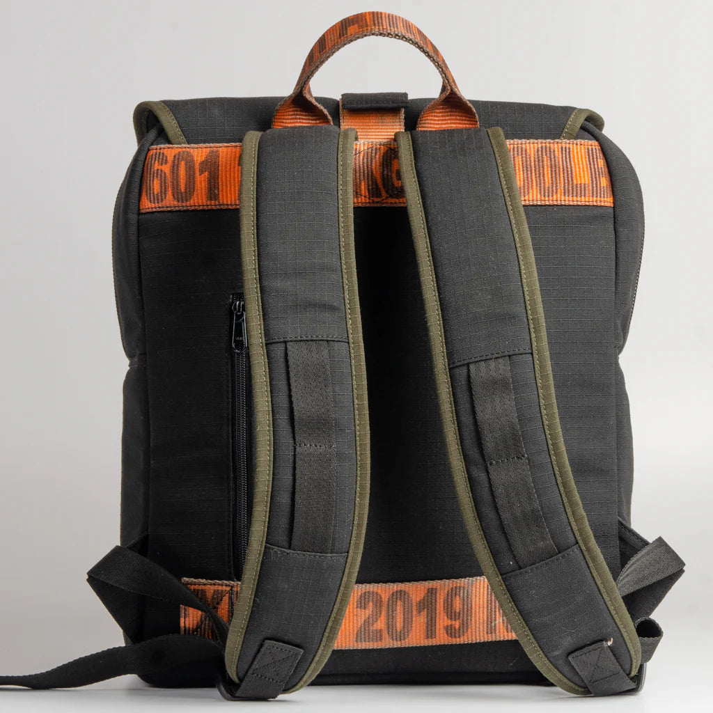 Stealth Backpack in Canvas and Cargo Belts with Cobra Buckle