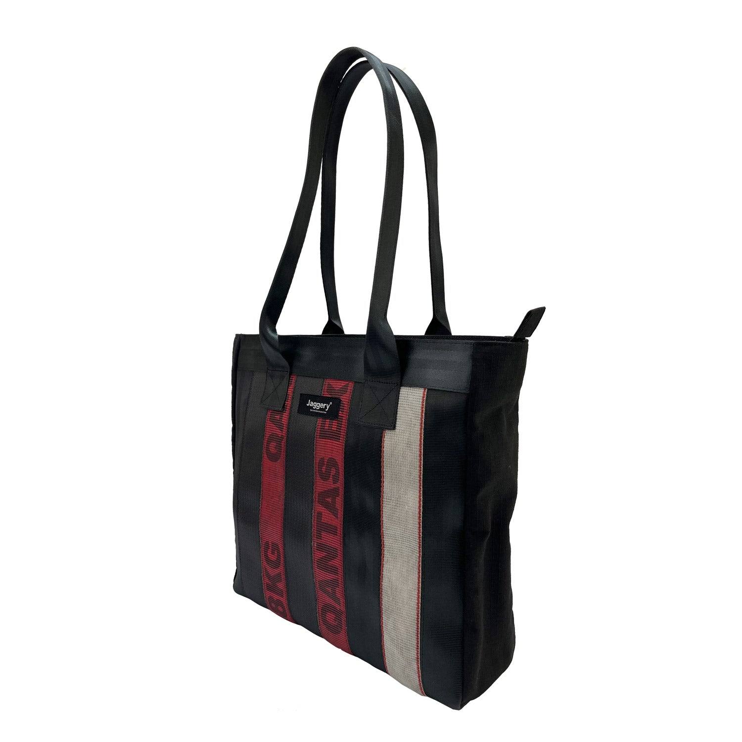 Museum of Fade Marlini Tote Bag in Ex-Cargo Belts & Rescued Car Seat Belts