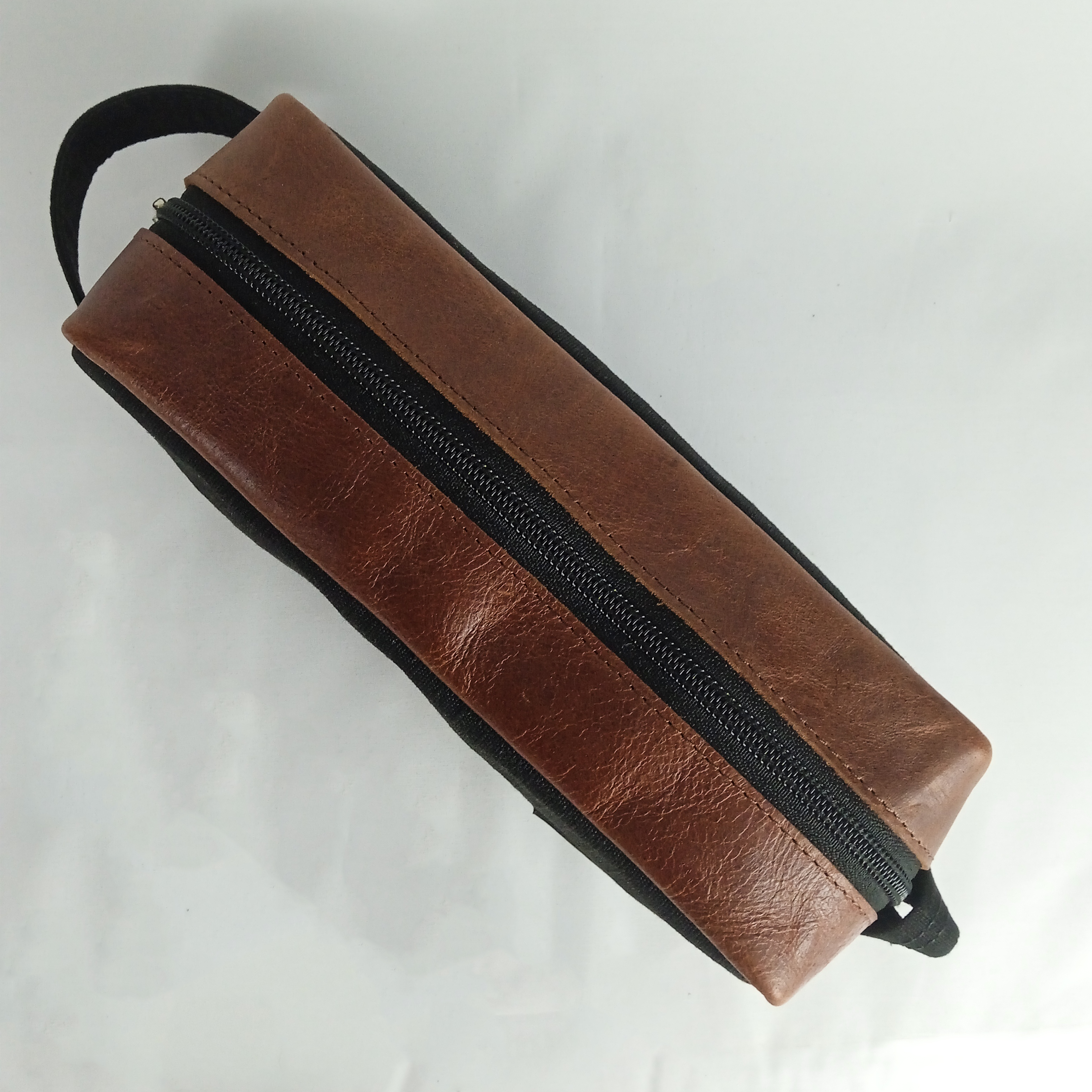 Outback and Beyond Essentials Travel Kit in Olive Green Canvas & Salvaged Nubuck