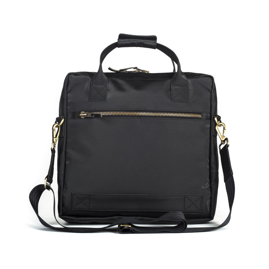Pilot's Everyday Bag in Black & Vintage Camo [13" laptop bag]