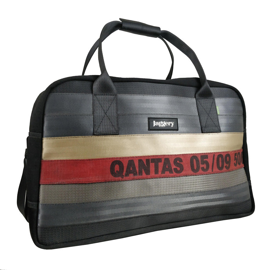 Museum of Fade 56Hr Duffle Bag in Ex-Cargo Belts & Rescued Car Seat Belts