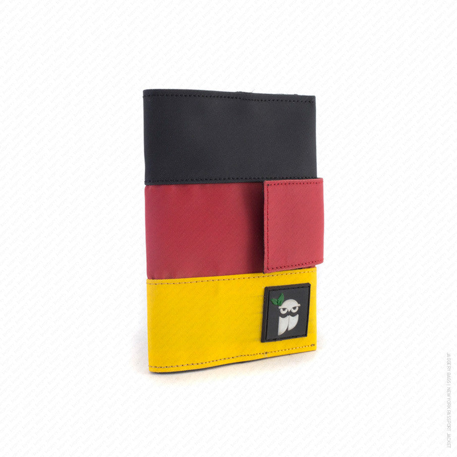 New York Passport Jacket in German Flag Colors