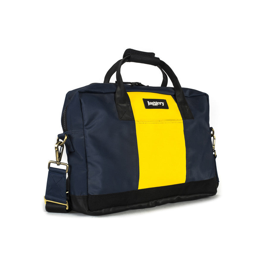 Co-founder's Bag in Swedish Flag Colors [15" laptop bag]