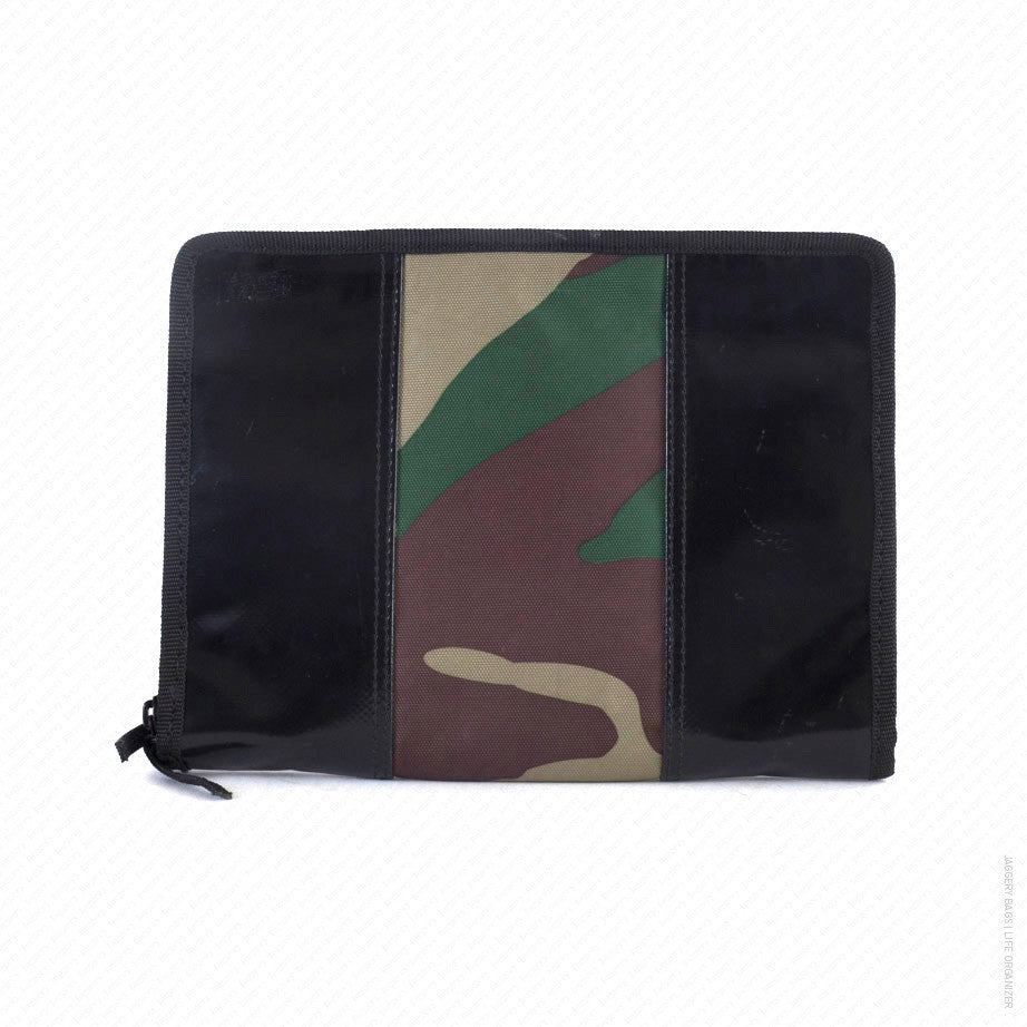 Life Organizer in Black & Vintage Camo [iPad Mini & A5 Diary case]