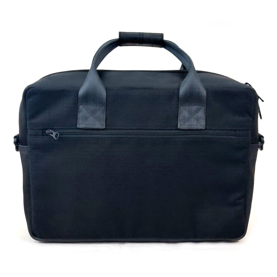 Museum of Fade Co-founder's Bag in Ex-Cargo Belts & Rescued Car Seat Belts [15" laptop bag]