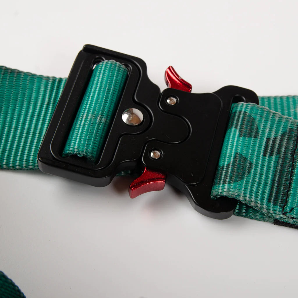 Museum of Fade Reverve Waist Belt with 2" Black Cobra Buckle (OS)